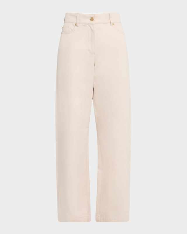 Valeria Straight-Leg Ankle Jeans